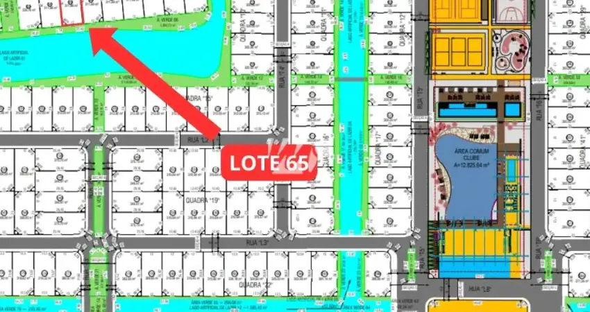 Terreno em condomínio fechado à venda na Lote 65 Quadra 9 - Rua Lagoinha, 65, Pedra Branca, Palhoça