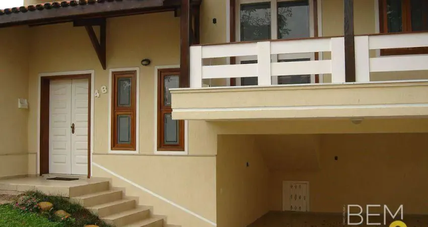 Casa com 3 dormitórios à venda, 319 m² por r$ 1.380.000,00 - condomínio portal de itu - itu/sp