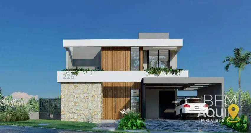 Casa com 4 dormitórios à venda, 226 m² por R$ 1.950.000,00 - Condomínio Residencial Una - Itu/SP