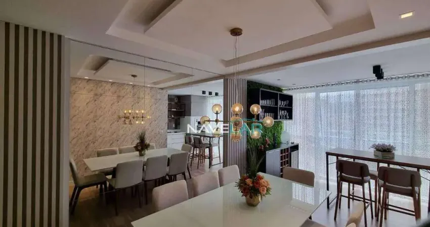 Lindo apartamento finamente mobiliado com 2 dormitórios, sendo 1 suíte master no Gravatá em Navegantes