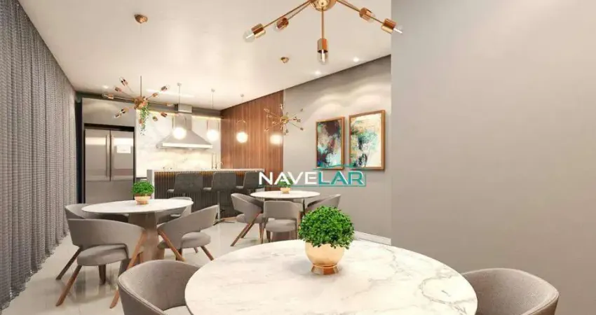 Apartamento com 2 dormitórios à venda, 76 m² por R$ 568.867,00 - Gravatá - Navegantes/SC