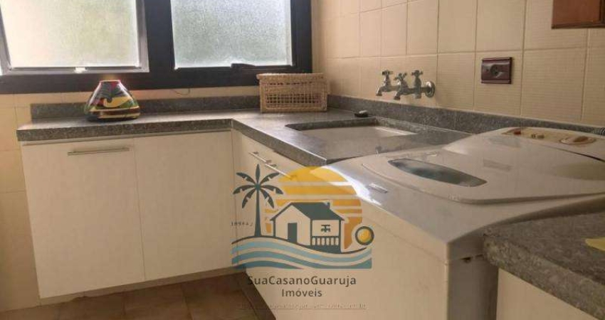 Apartamento Costão das Tartarugas com 3 dormitórios à venda, 87 m² por R$ 1.050.000 - Praia da Enseada - Tortugas - Guarujá/SP