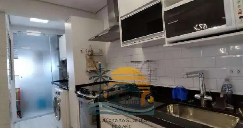Apartamento Costão das Tartarugas com 3 dormitórios à venda, 87 m² por R$ 997.000 - Praia da Enseada - Tortugas - Guarujá/SP