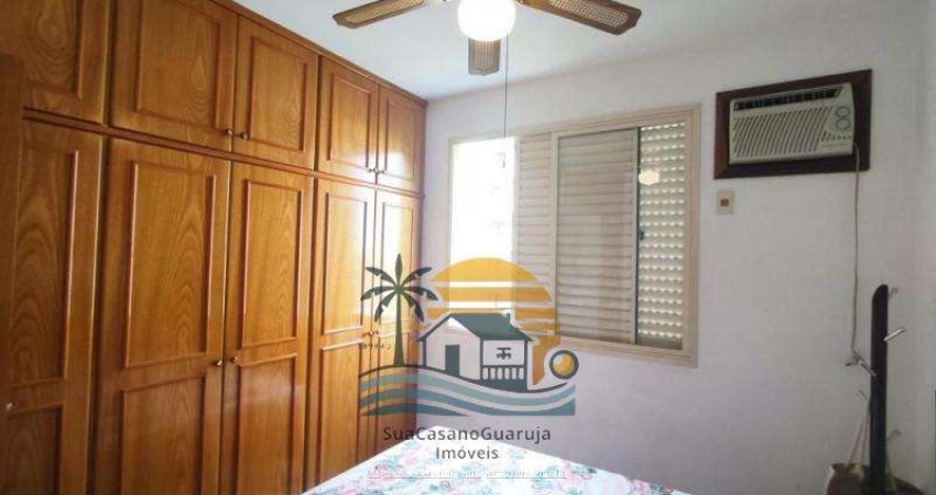 Apartamento com 2 dormitórios à venda, 70 m² por R$ 350.000,00 - Praia da Enseada – Aquário - Guarujá/SP