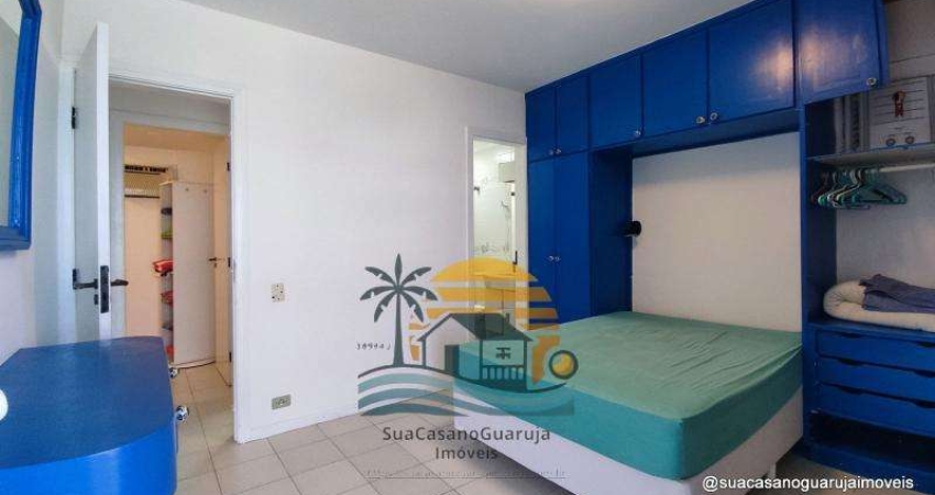 Apartamento com 3 dormitórios à venda, 87 m² por R$ 850.000,00 - Praia da Enseada – Tortugas - Guarujá/SP
