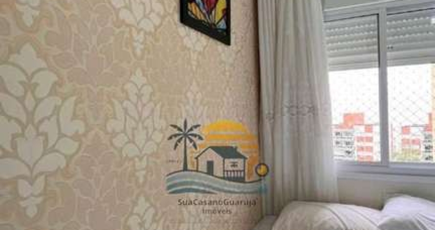 Apartamento Verde Mar com 3 dormitórios à venda, 158 m² por R$ 1.800.000 - Praia da Enseada - Tortugas - Guarujá/SP