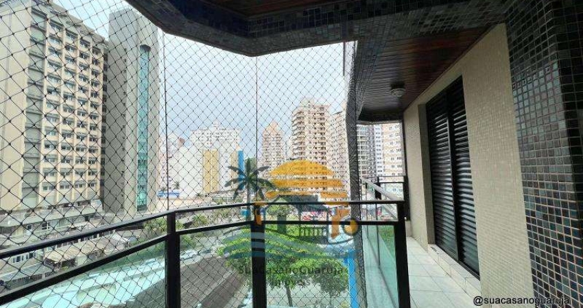 Apartamento com 3 dormitórios à venda, 107 m² por R$ 550.000,00 - Praia das Astúrias - Guarujá/SP