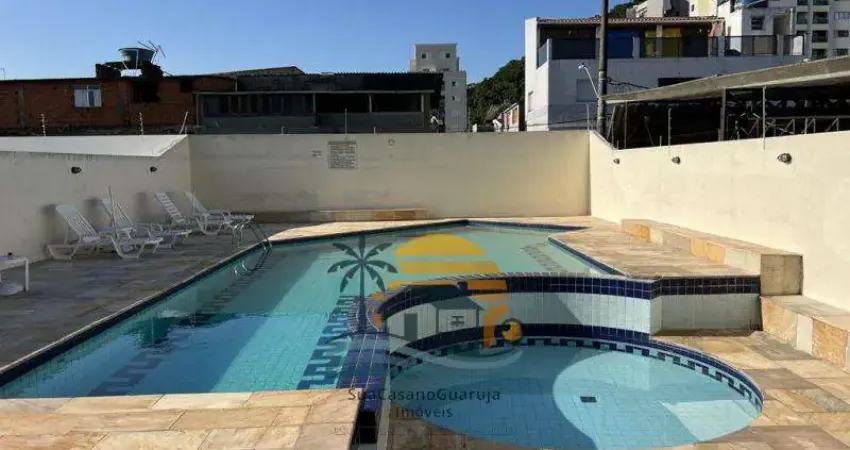 Apartamento com 3 dormitórios à venda, 90 m² por r$ 600.000,00 - praia da enseada - rufinos - guarujá/sp
