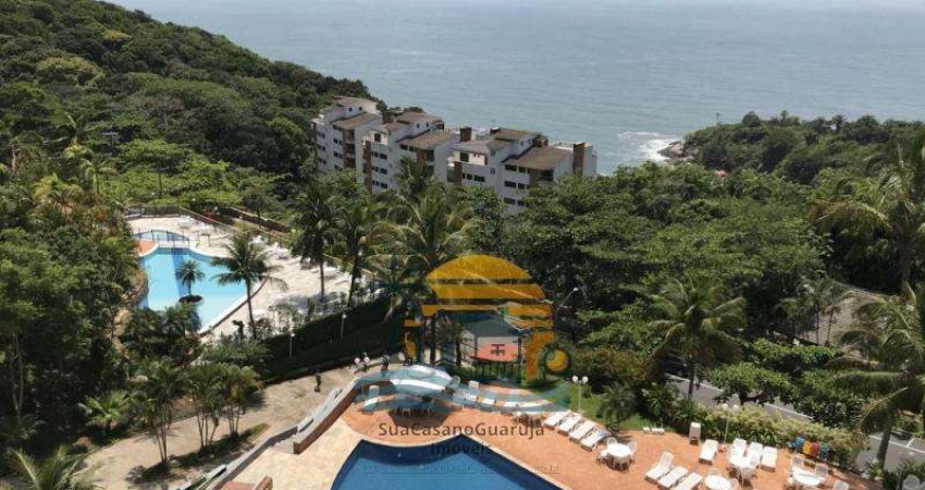 apartamento vista mar sorocotuba guaruja 4 suite 175 m2 2 vagas morro sorocotuba cod APC7107V