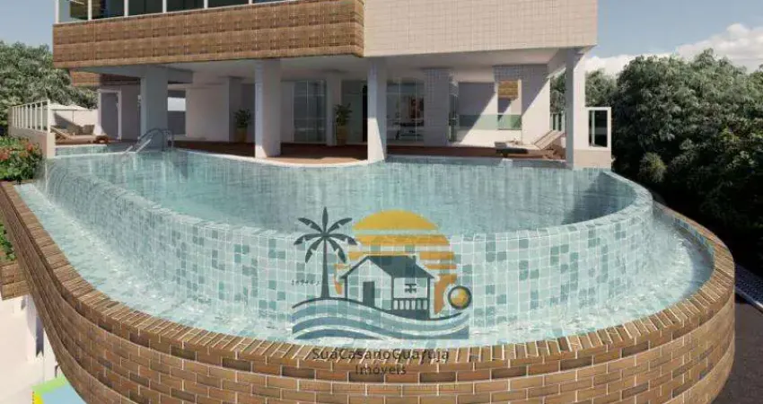 Lançamento em frente à praia, Balnéario Flórida Praia Grande  apartamento 2 ou 3 dormitórios  1 vaga ou 2 vagas 79 m² ou 115 m², 1 suíte, lazer completo LN51505V