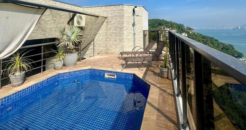 Cobertura à Venda no Guarujá – Vista Mar, Piscina Privativa e 6 Dormitórios no Costão das Tartarugas cod COF93411V