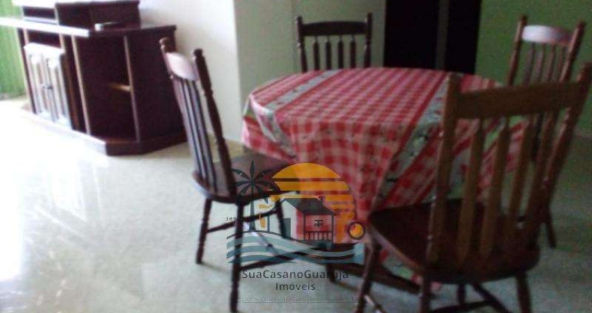 Apartamento com 2 dormitórios closet sacada 1 vaga na Enseada 0739V