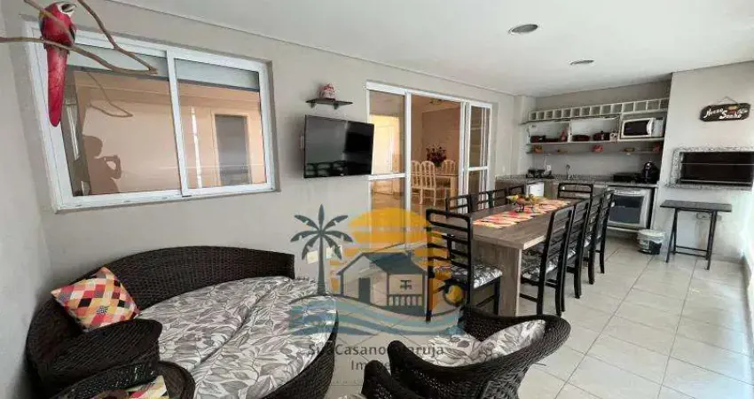 Apartamento com 3 dormitórios varanda gourmet 2 vagas nas Astúrias