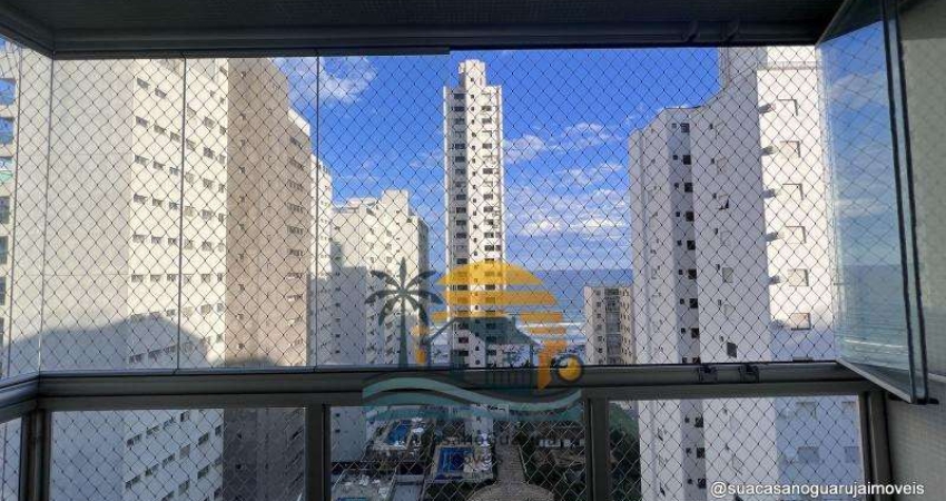 Apartamento com 3 dormitórios para alugar, 147 m² por R$ 4.500,00/mês - Pitangueiras Praia - Guarujá/SP