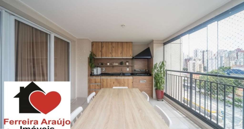 PRÉDIO NOVO, APARTAMENTO COM VARANDA GOURMET, NO MELHOR DO JARDIM PRUDÊNCIA !