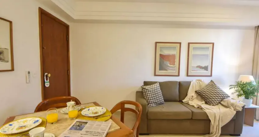 Jardim Europa FLAT com 42 m2 1 dormitório com varanda 1 vaga esquina c/ Brigadeiro Faria Lima