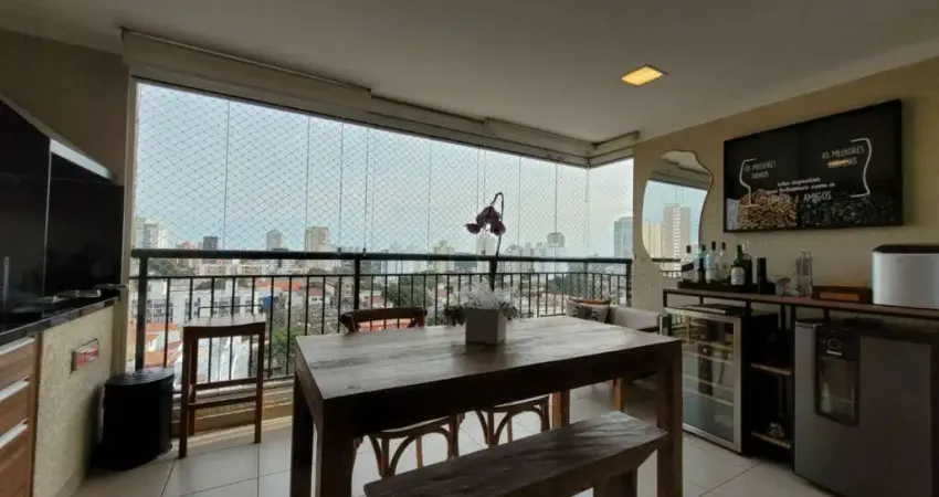 Apartamento com Varanda Gourmet no Clima Vila Mascote: