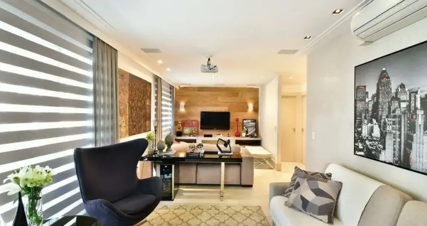 APARTAMENTO COM FINO ACABAMENTO, VARANDA GOURMET - NO MELHOR DO PÁTIO  FIGUEIRA.