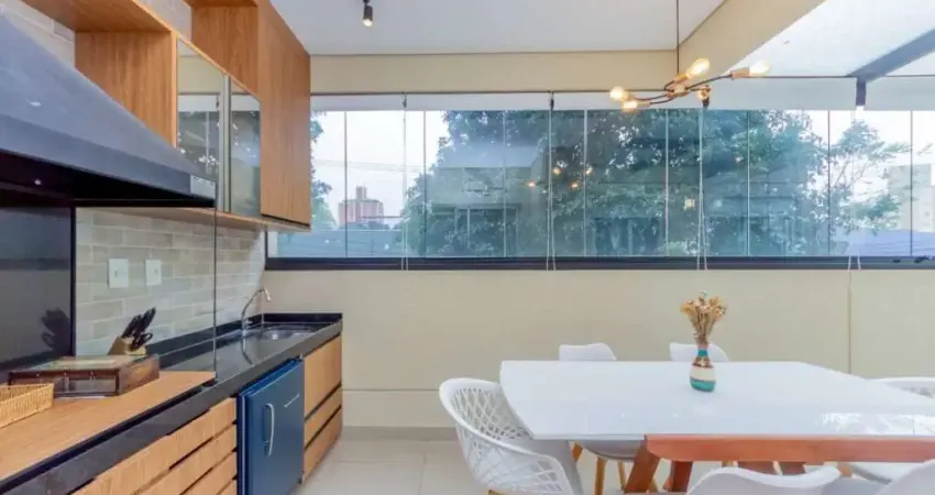 Apartamento Garden com 2 dormitórios, 1 suíte e espaço gourmet na Vila Mascote