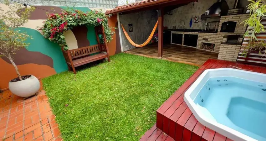 Sobrado Areá Gourmet e Jacuzzi na Região do Jardim Prudência!