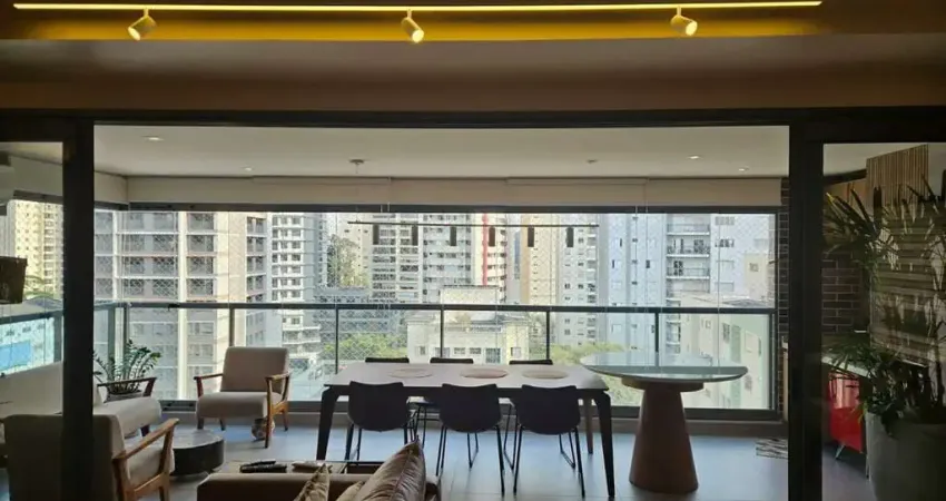 Apartamento com Varanda Gourmet no Brooklin: Conforto e Lazer Completo O Brooklin, um d