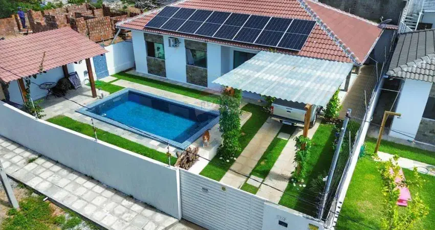 Seu Refúgio no Paraíso! Casa Mobiliada com Piscina a Venda na Praia de Carapibus - Conde/PB
