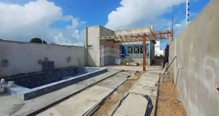 Casa com acabamento Alto Padrão à Venda em Carapibus – 500m do Mar, 2 Suítes, Piscina, Automatizada com Alexa!