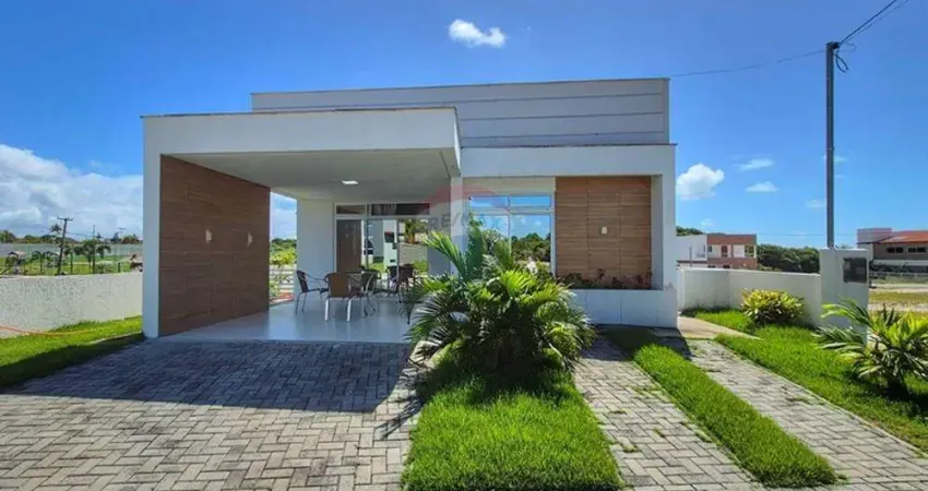 Casa à Venda no Condomínio Villas de Carapibus – 2 Quartos, Suíte e Pomar – Conde-PB