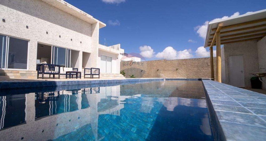 Venda – Casa de Luxo com Piscina e Vista Definitiva para o Mar em Tabatinga 2 - Conde PB