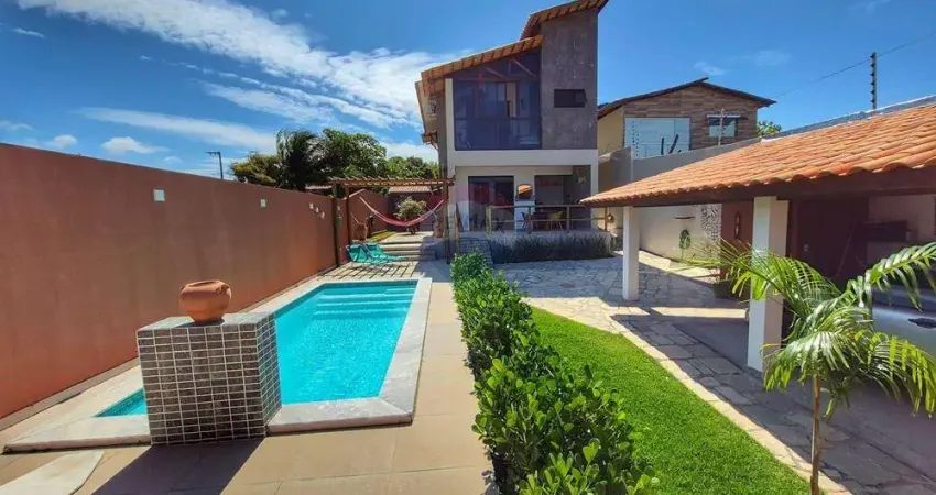 Casa com vista para o mar à venda em carapibus – 2 quartos e piscina