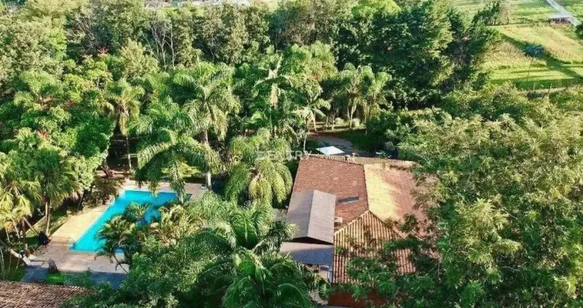 Sítio Mobiliado à venda ou locação com 20.000 m² de área total, Piscina,Quadra de Beach Tennis - Fazenda primavera - ITATIBA/SP