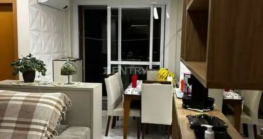 Apto á venda 2 dormitórios sendo 1 suíte, rico em planejados sacada envidraçada por r$ 550 mil no bairro engordadouro