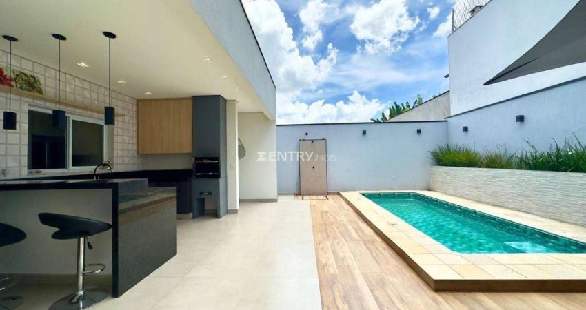 CASA À VENDA 3 DORMITÓRIOS SUÍTE E  PISCINA CONCEITO MODERNO EM CONDOMÍNIO FECHADO JUNDIAÍ SP
