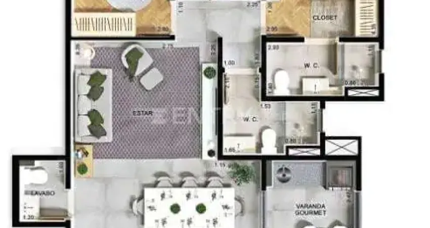 Apartamento a venda Altos da Avenida, 3 dormitórios, Jundiaí/SP