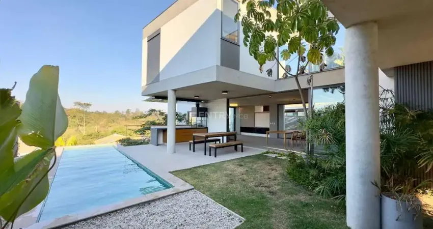 Casa contemporânea com 5 suítes exclusividade, arquitetura internacional e sustentabilidade em um só projeto no portal do paraíso 2