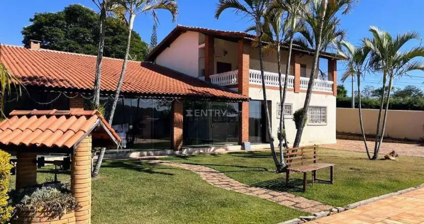 Linda chácara sobrado em bairro aberto cafezal 2, com piscina aquecida- itupeva/sp (estuda permuta)