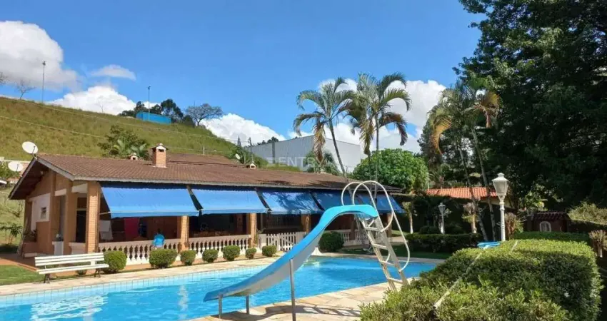 Chácara de alto padrão p/ venda em itatiba/sp - com suítes, casa de hóspedes, lazer completo