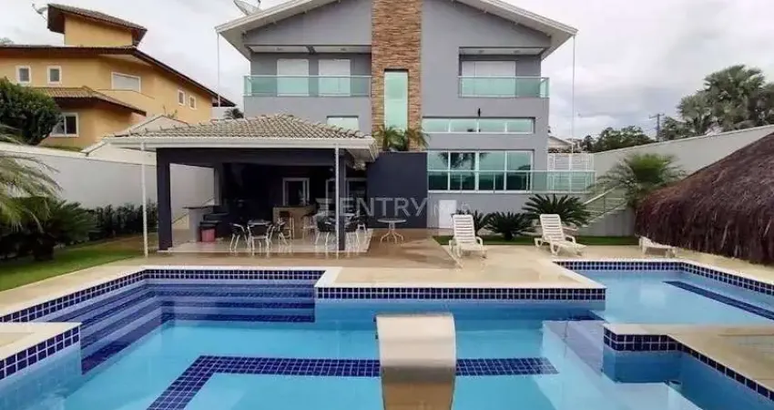 Casa com 4 dormitórios à venda, 502 m² - terras de são carlos - jundiaí/sp