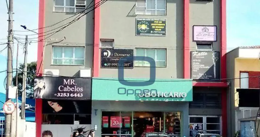 Conjunto de sala comercial para alugar, 40 m² por r$ 1.417/mês - taquaral - campinas/sp