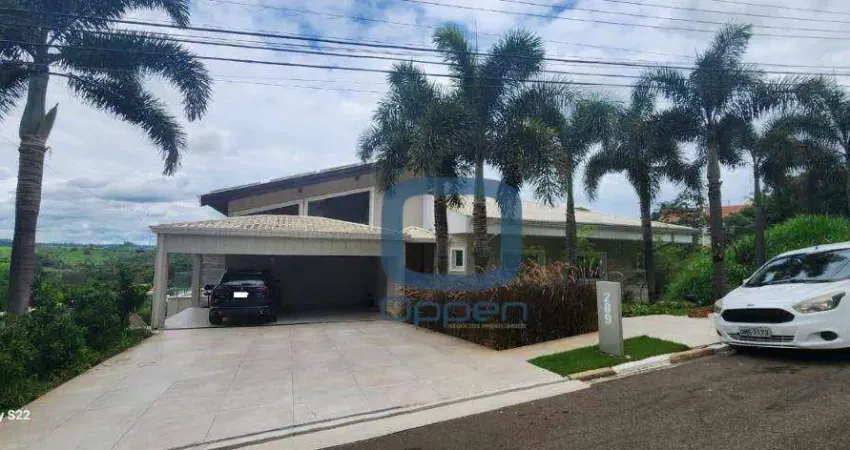 Casa de Alto Padrão com 4 dormitórios à venda, 765 m² por R$ 3.990.000 - Colinas do Ermitage (Sousas) - Campinas/SP