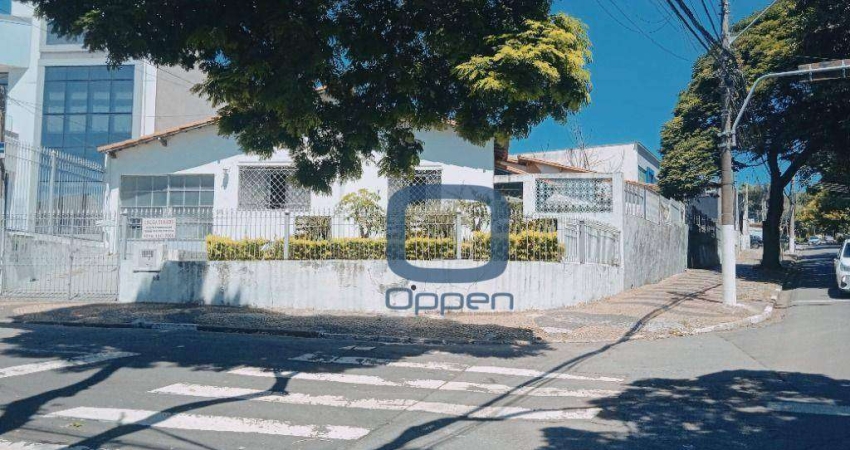Excelente casa/terreno comercial à venda, 303,60 m² por R$ 850.000 - Av. Imperatriz Leopoldina - Campinas/SP