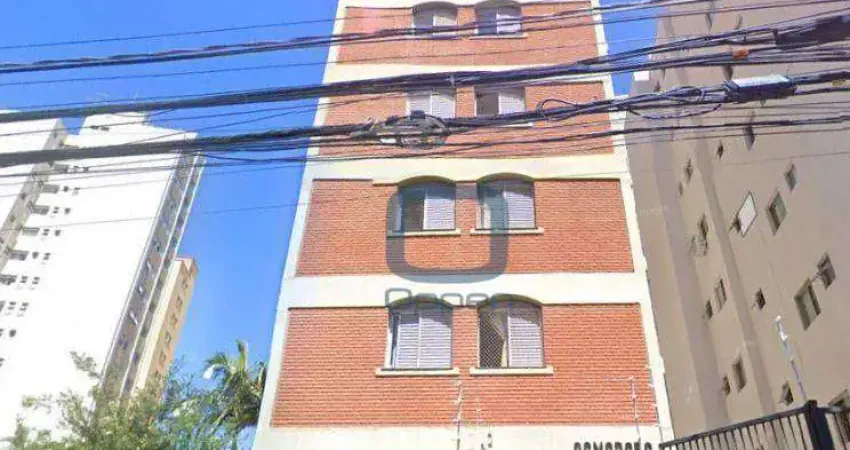 Apartamento com 1 dormitório à venda, 52 m² por r$ 235.000,00 - centro - campinas/sp