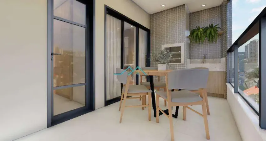 Apartamento à venda em são josé, barreiros, com 2 suítes, com 76.95 m²