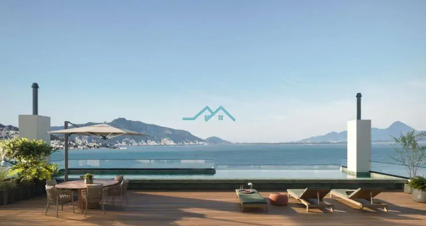 Apartamento à venda em Florianópolis, Coqueiros, com 2 suítes, com 74.68 m², Blue Bay