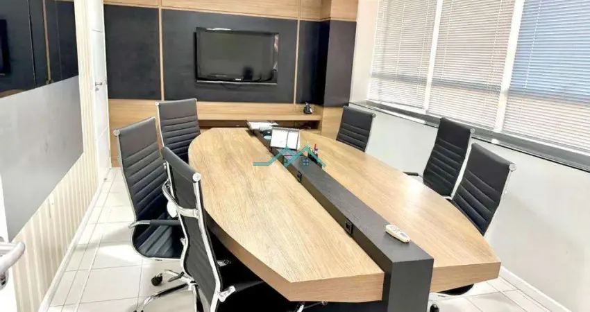 Sala à venda em florianópolis, estreito, com 137 m², beira mar continental