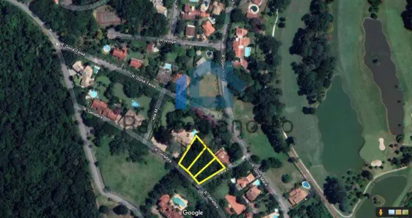 Terreno em condomínio fechado à venda na Rua Genebra, 10, Granja Viana, Cotia