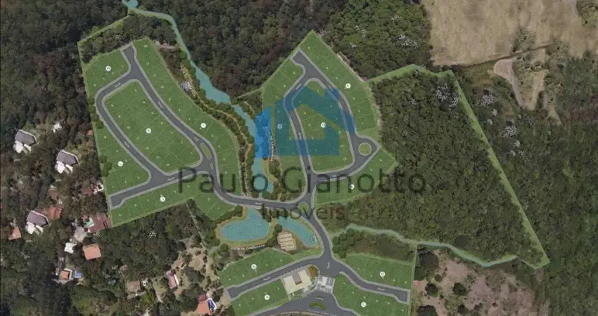 Terreno em condomínio fechado à venda na Estrada Carlos Antônio Pereira de Castro, 1299, Pitas, Cotia