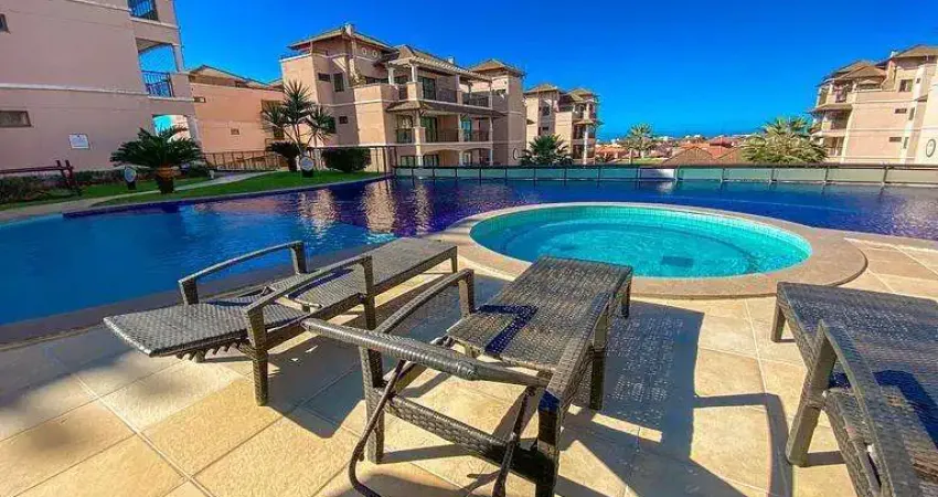 Apartamento com 2 suítes no condomínio Bervelly Hills - Porto das Dunas, Aquiraz.