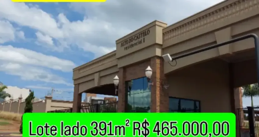 Alto do castelo 1  esquina 401.00 m  lote ao lado 391.00 m r$ 1.190 m²  (opção compra junto s ou individuais)