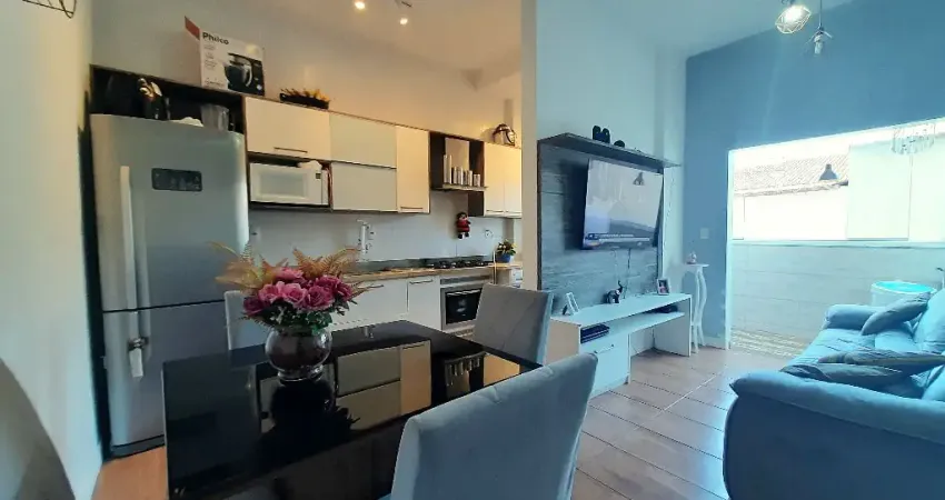 Oportunidade, apartamento com 02 dormitórios,01 vaga de garagem no bairro barreiros - são josé/sc.